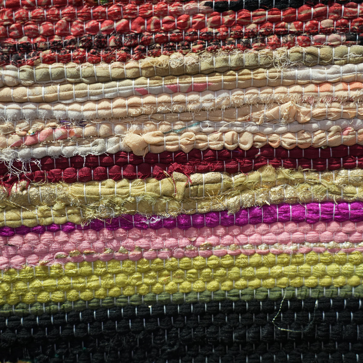 SCRAP FABRIC RUG C