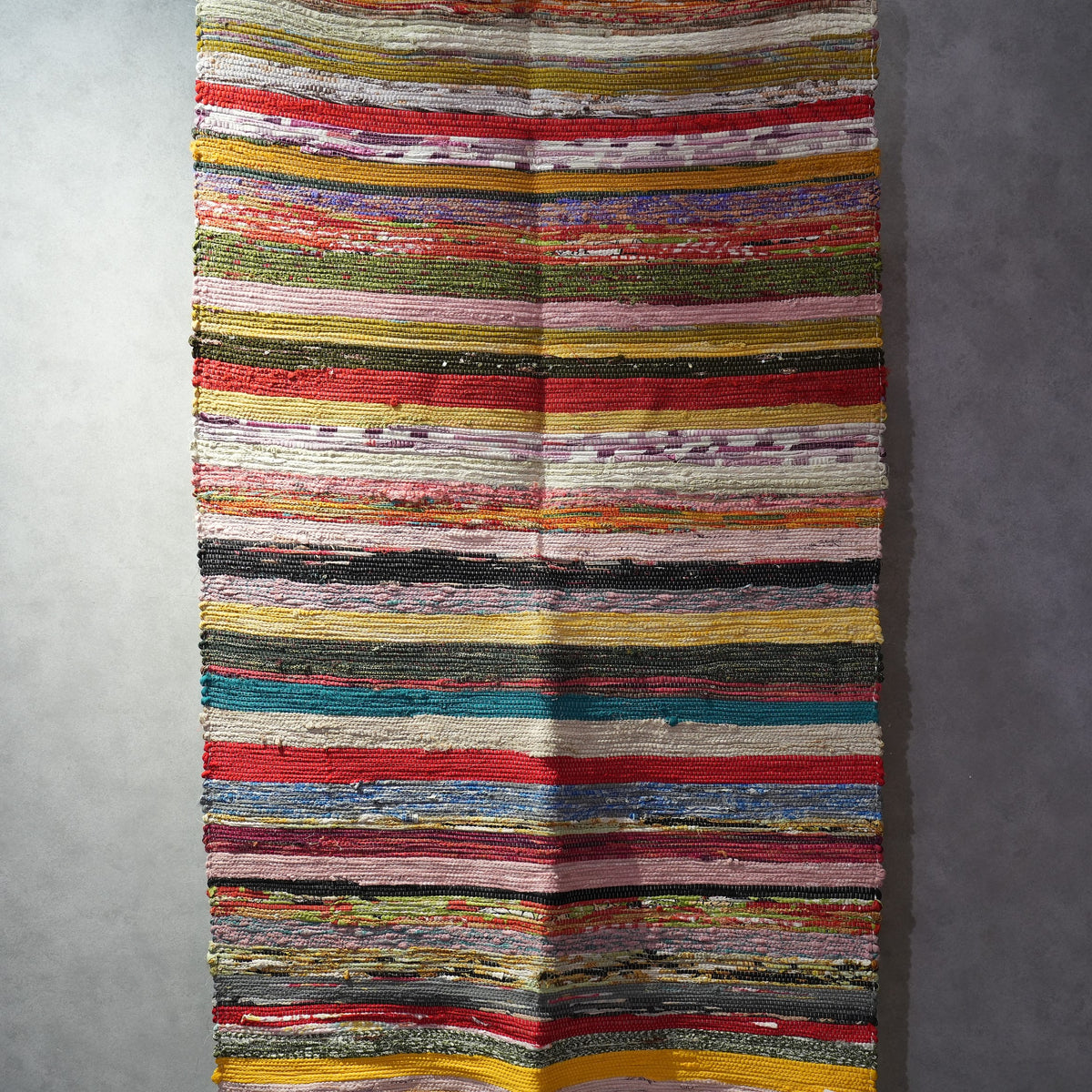 SCRAP FABRIC RUG D