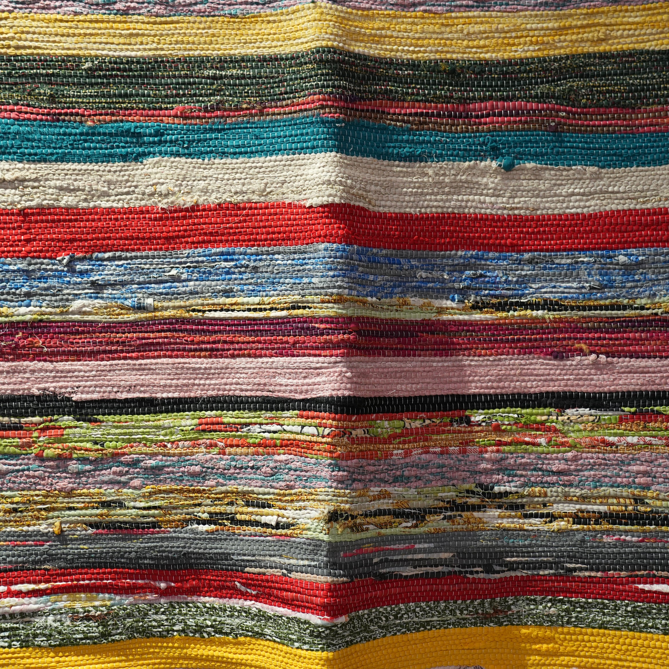SCRAP FABRIC RUG D