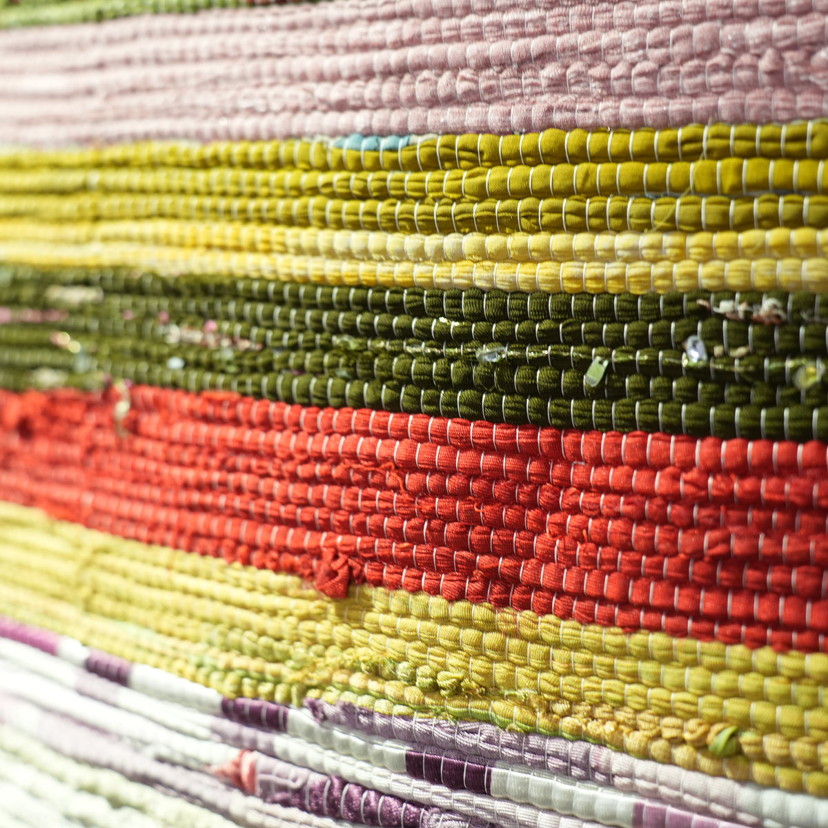 SCRAP FABRIC RUG D