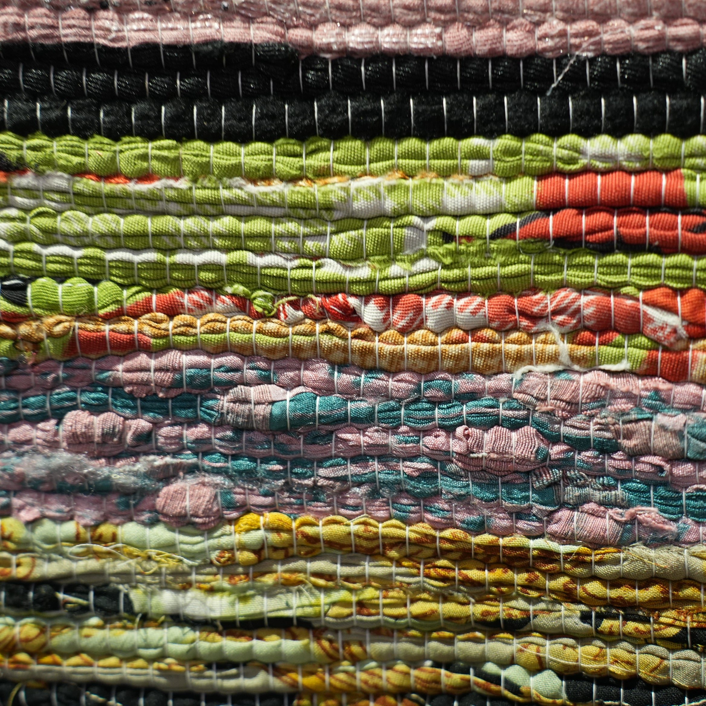 SCRAP FABRIC RUG D