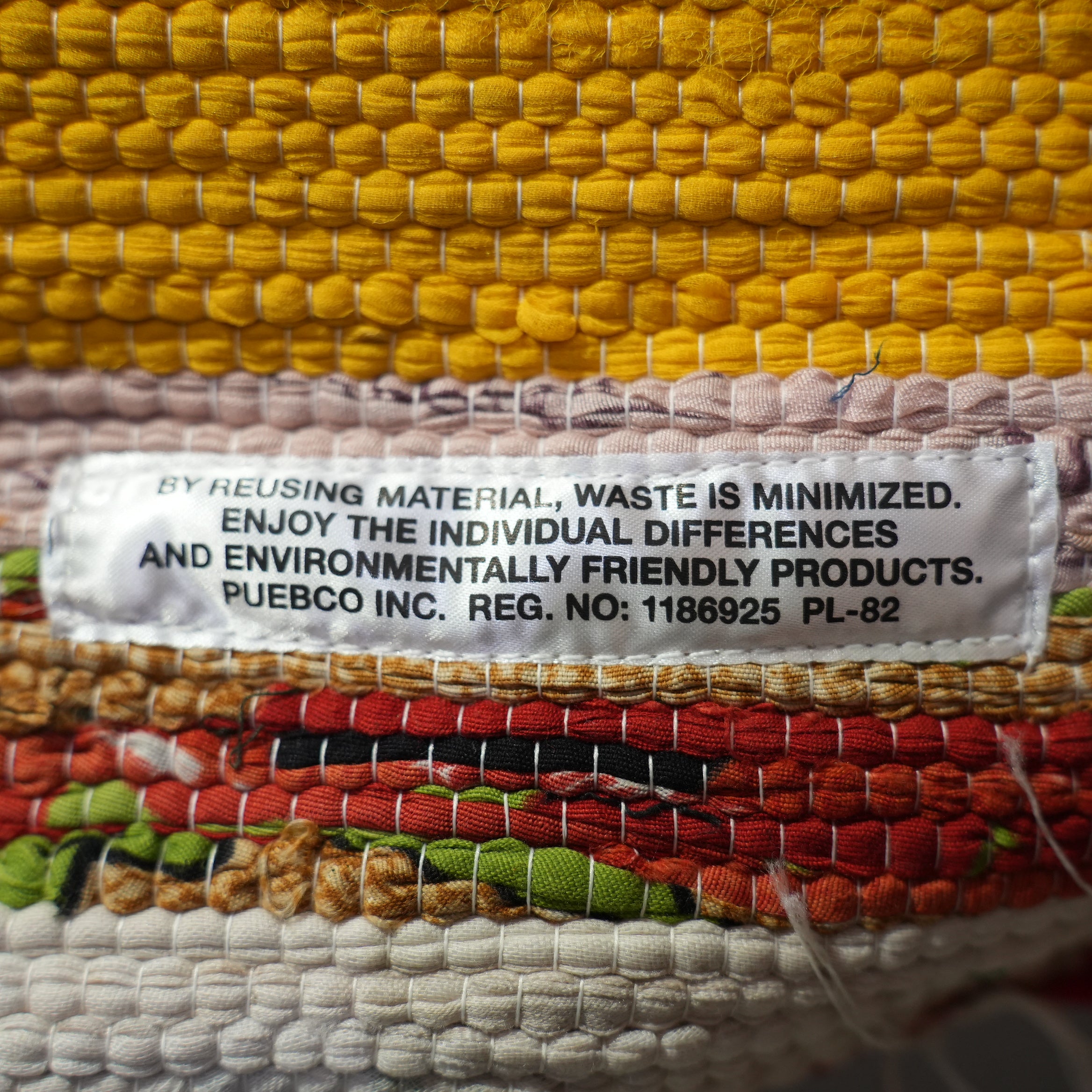 SCRAP FABRIC RUG D