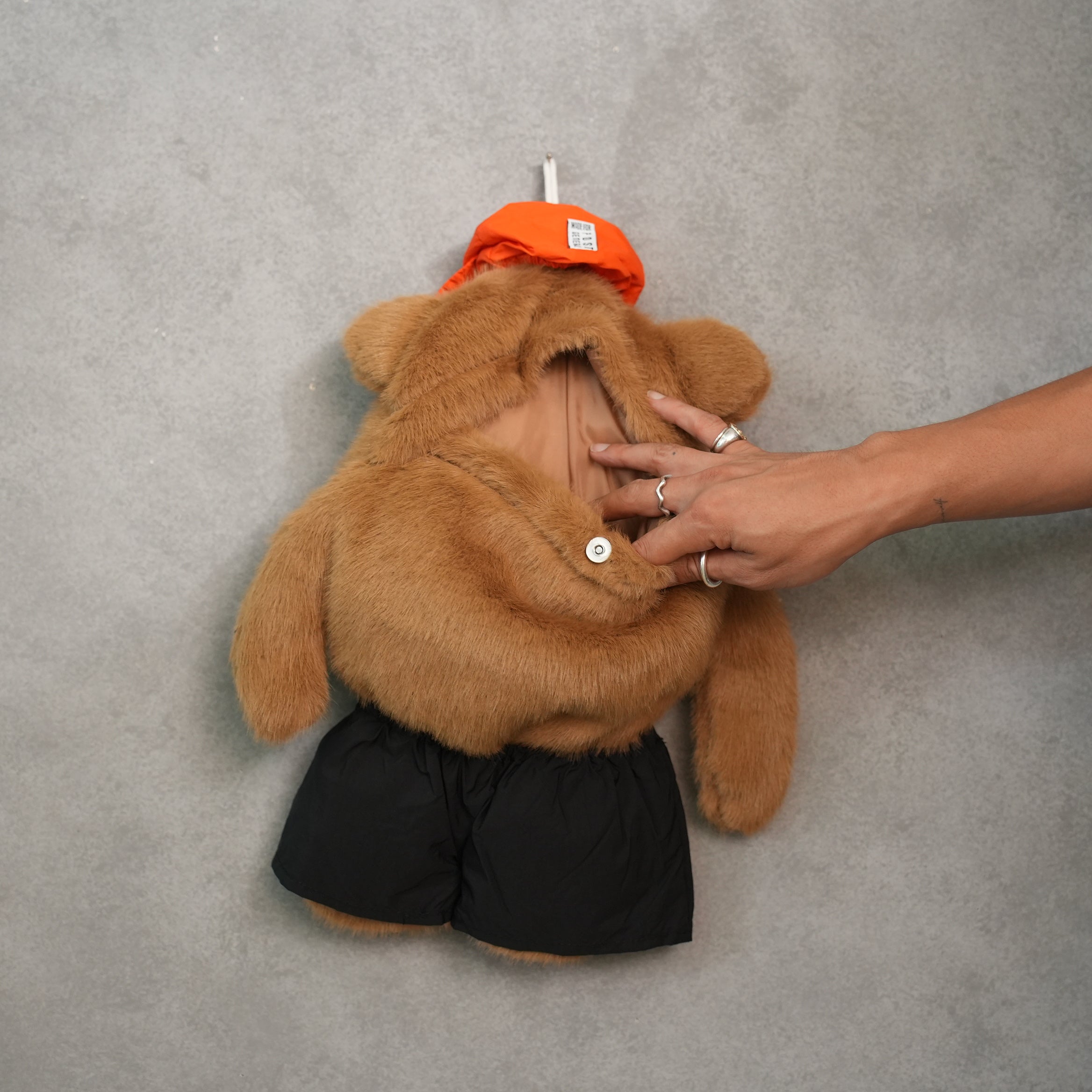 FOUND SOUVENIR STREET MONSTER HOT-WATER BAG COVER