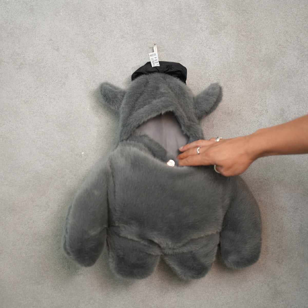 FOUND SOUVENIR STREET MONSTER HOT-WATER BAG COVER