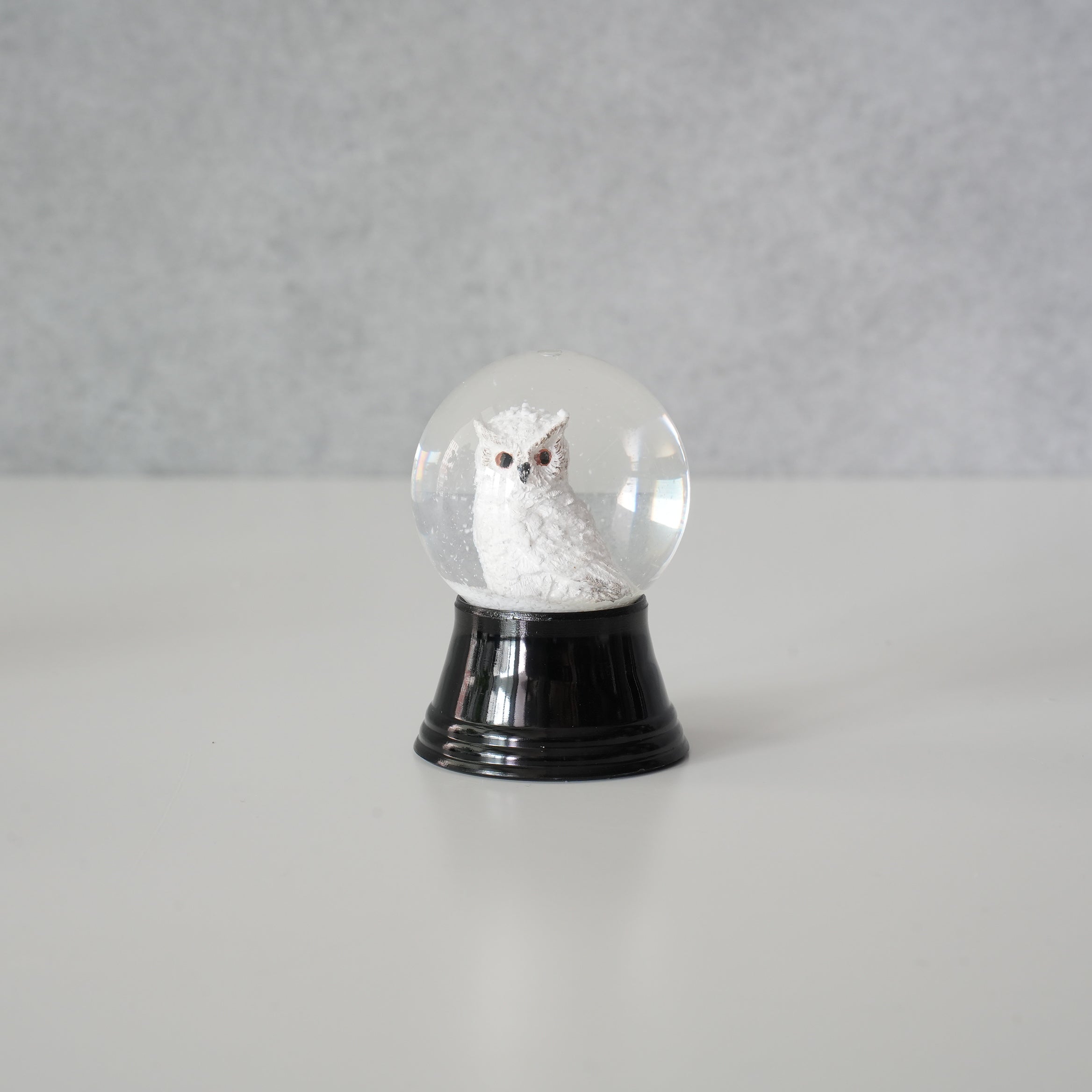PERZY スノーグローブ 45mm　Snow owl