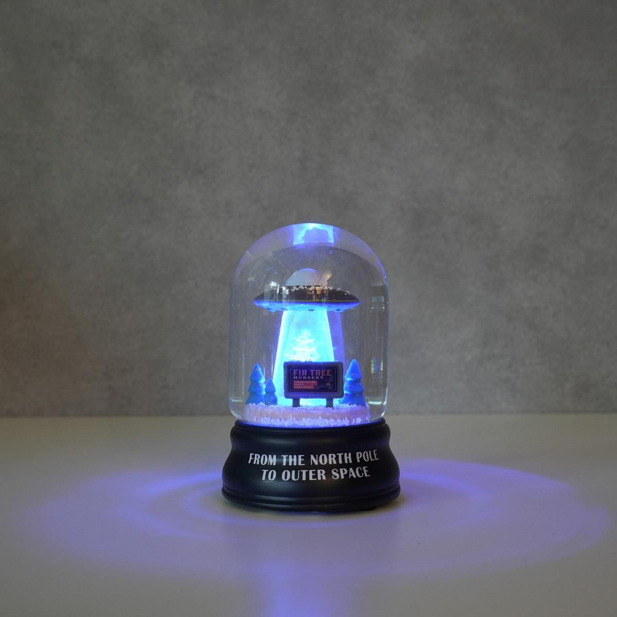WATER GLOBE TO OUTER SPACE