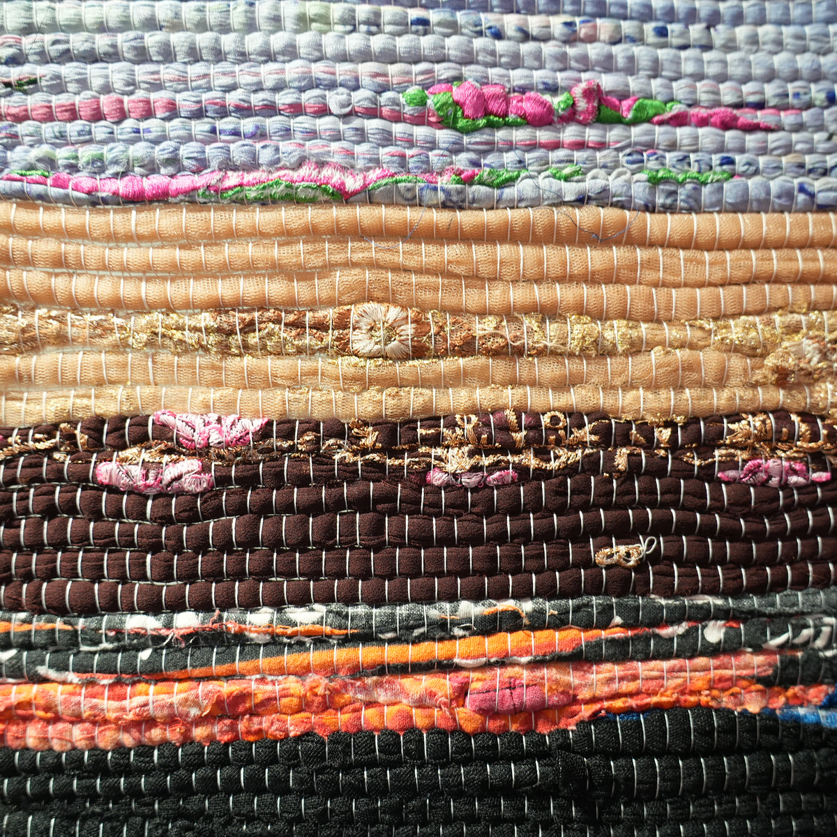 SCRAP FABRIC RUG B