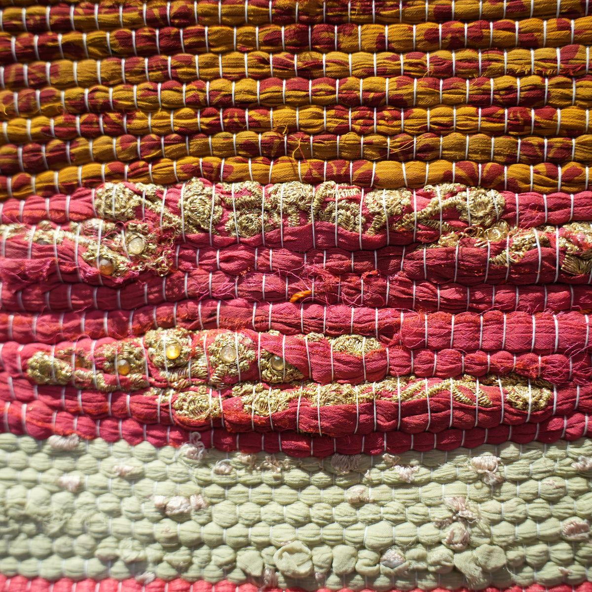 SCRAP FABRIC RUG B