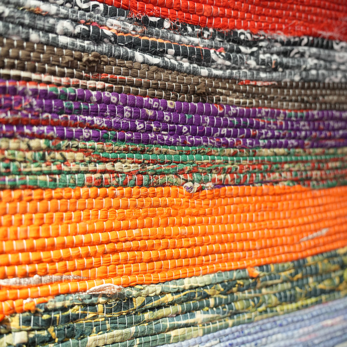 SCRAP FABRIC RUG B