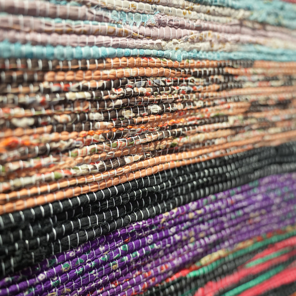 SCRAP FABRIC RUG B