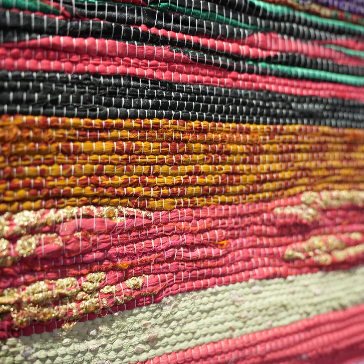SCRAP FABRIC RUG B