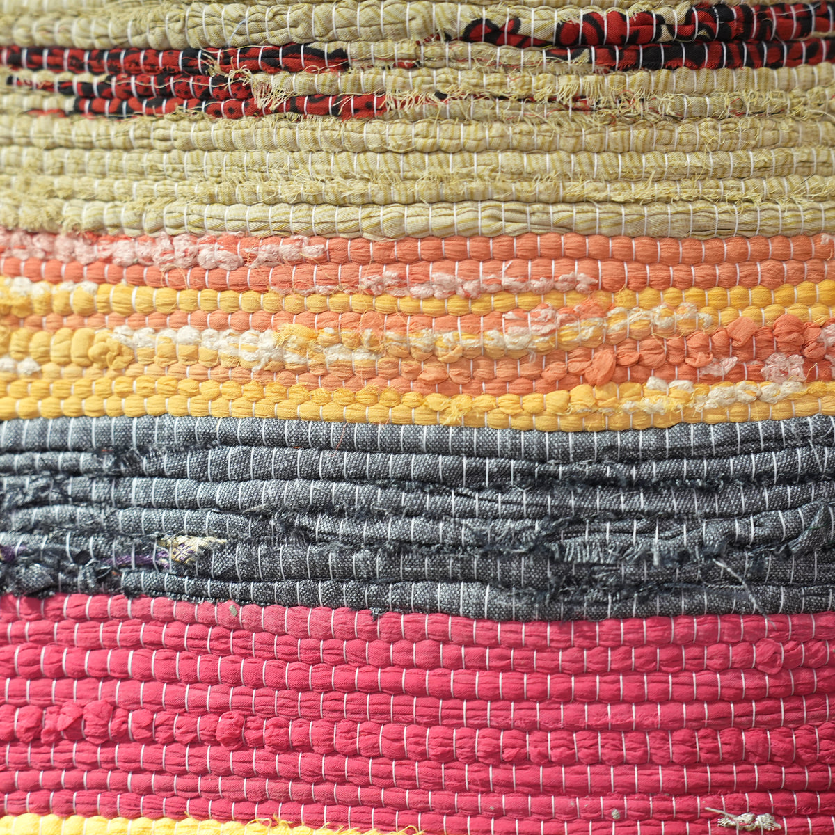 SCRAP FABRIC RUG C