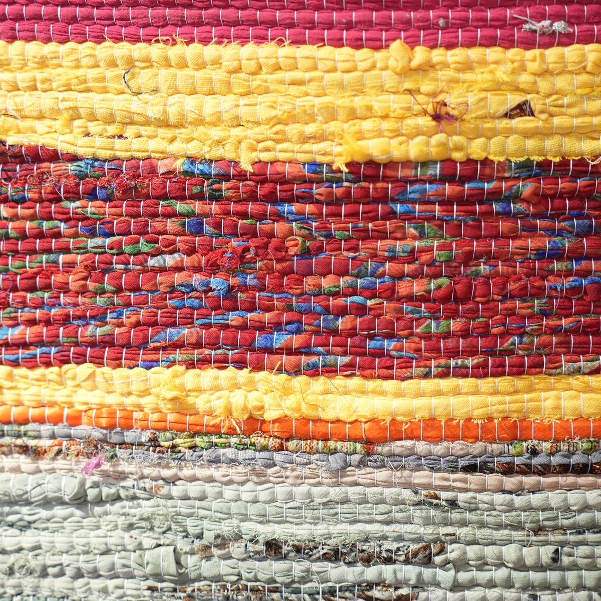 SCRAP FABRIC RUG C