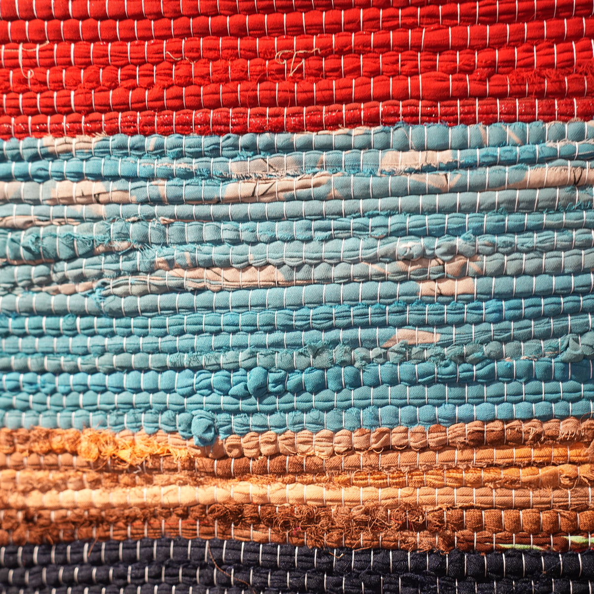 SCRAP FABRIC RUG C