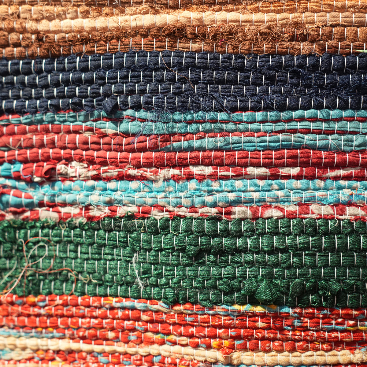SCRAP FABRIC RUG C