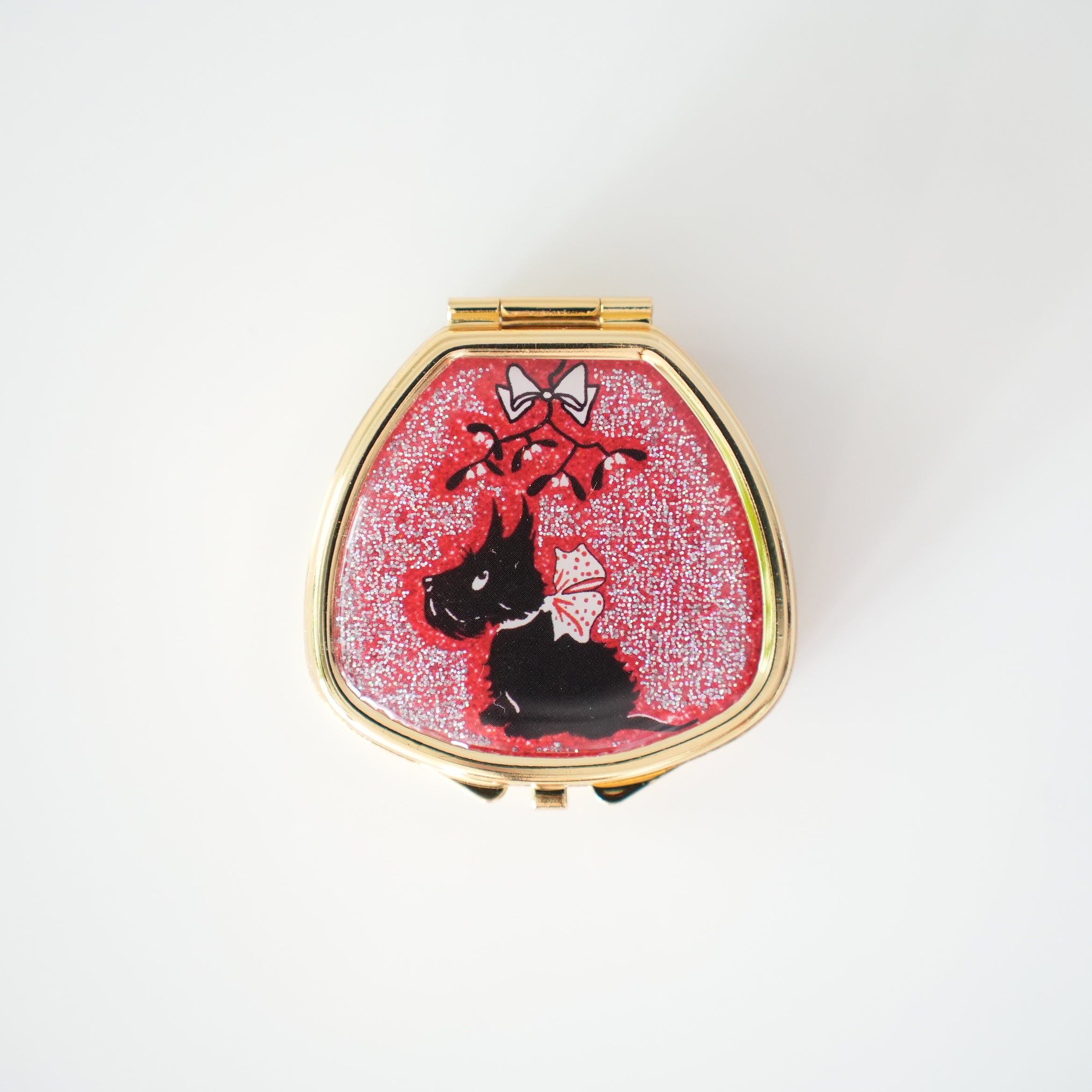 Lip Balm / Glitter mistletoe dog