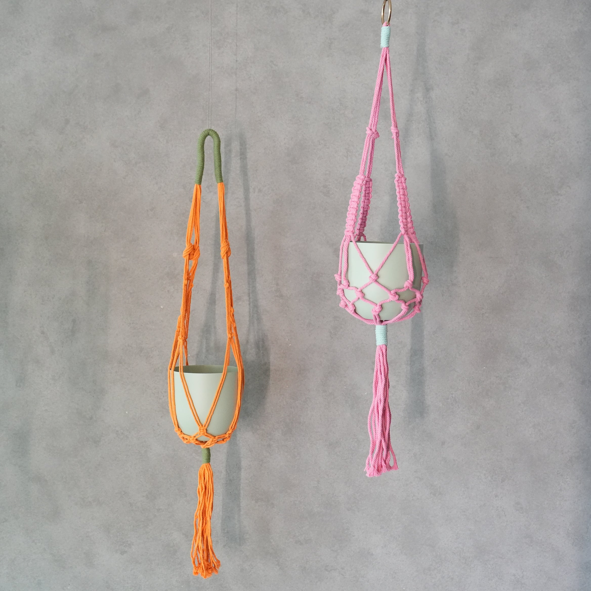 Macrame Hanging Pot