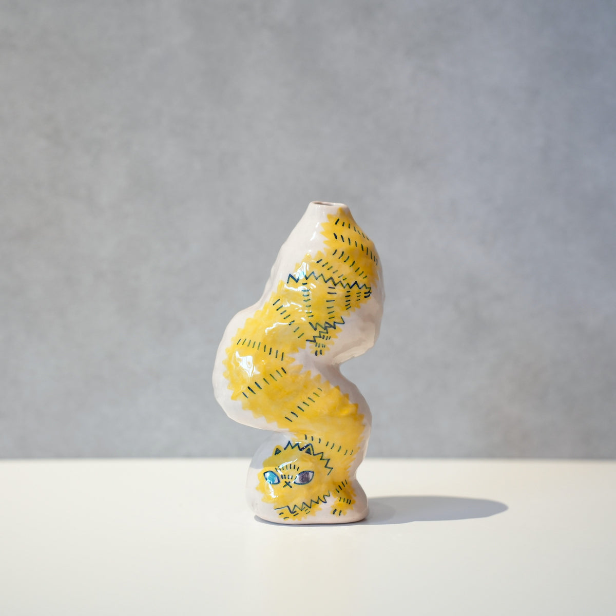 Cat Flower Vase　D