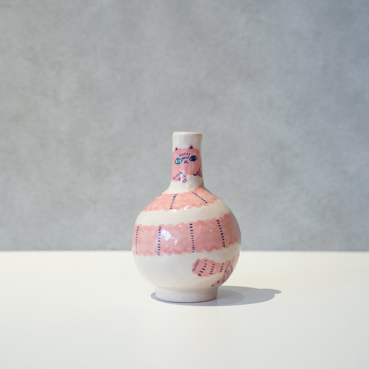 Cat Flower Vase　E