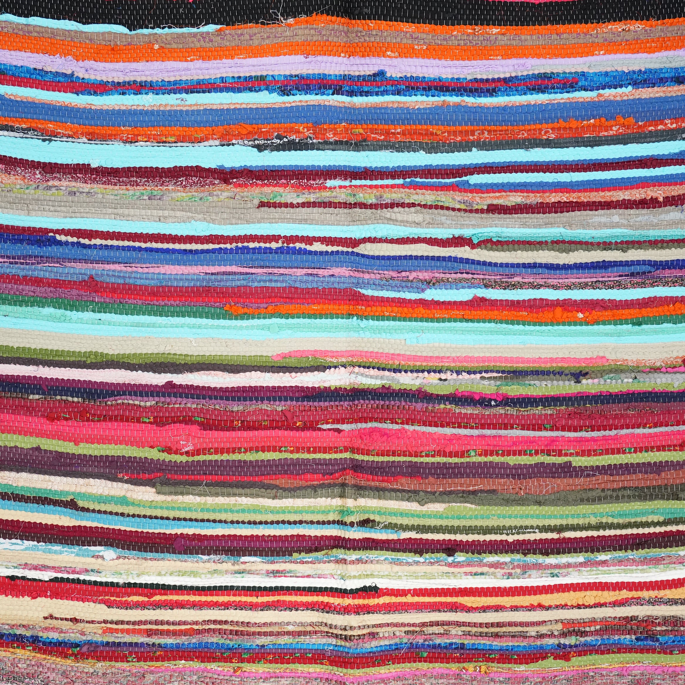SCRAP FABRIC RUG C