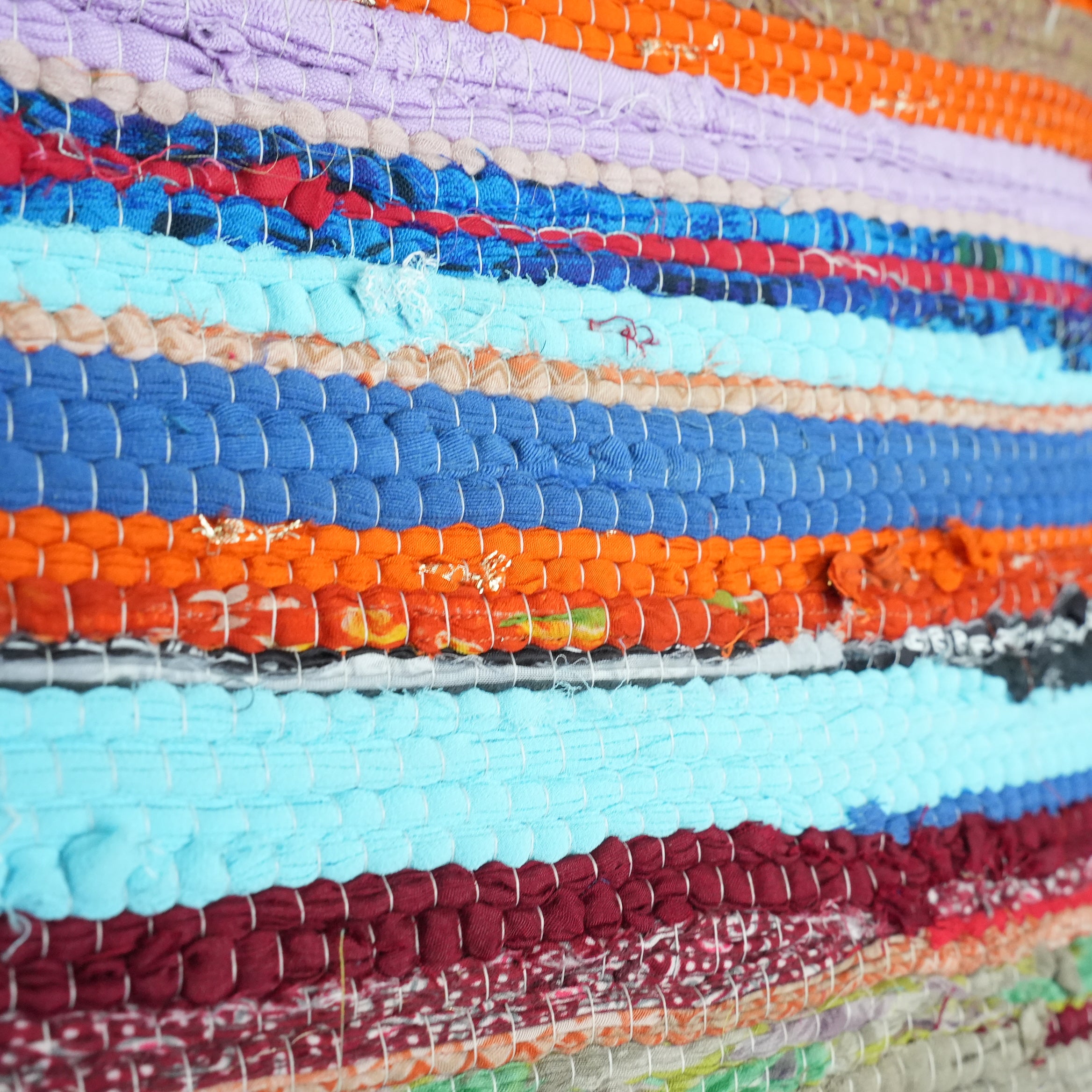 SCRAP FABRIC RUG C