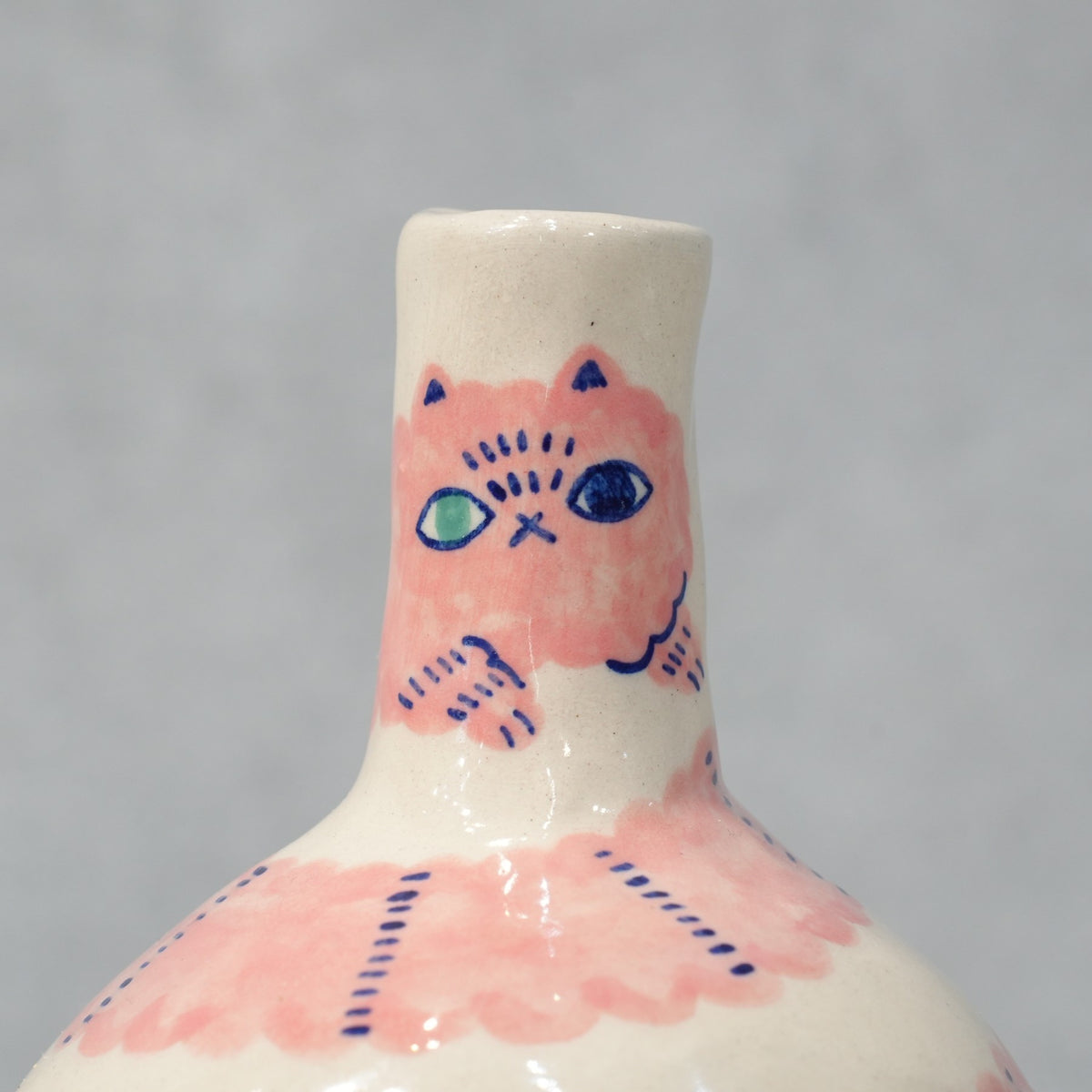 Cat Flower Vase　E
