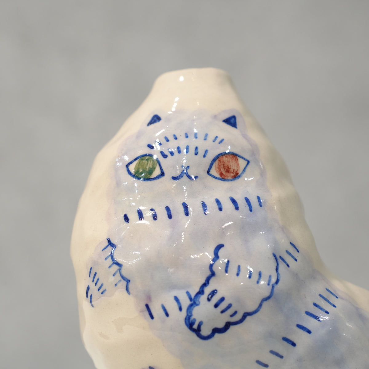 Cat Flower Vase　D