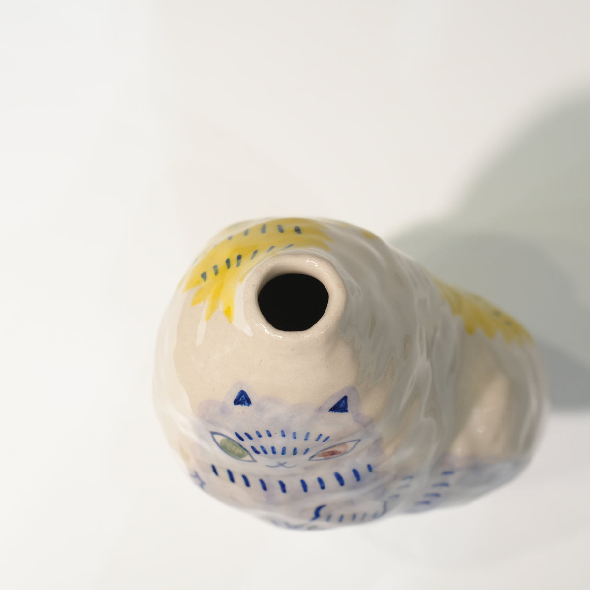 Cat Flower Vase　D