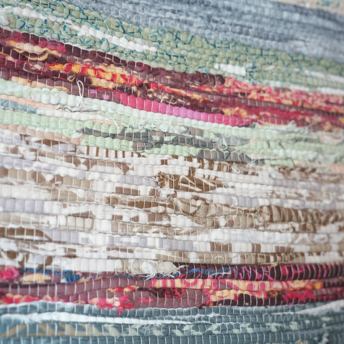 SCRAP FABRIC RUG C