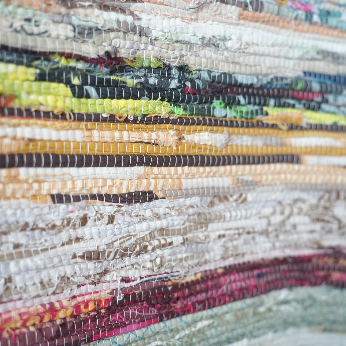 SCRAP FABRIC RUG C
