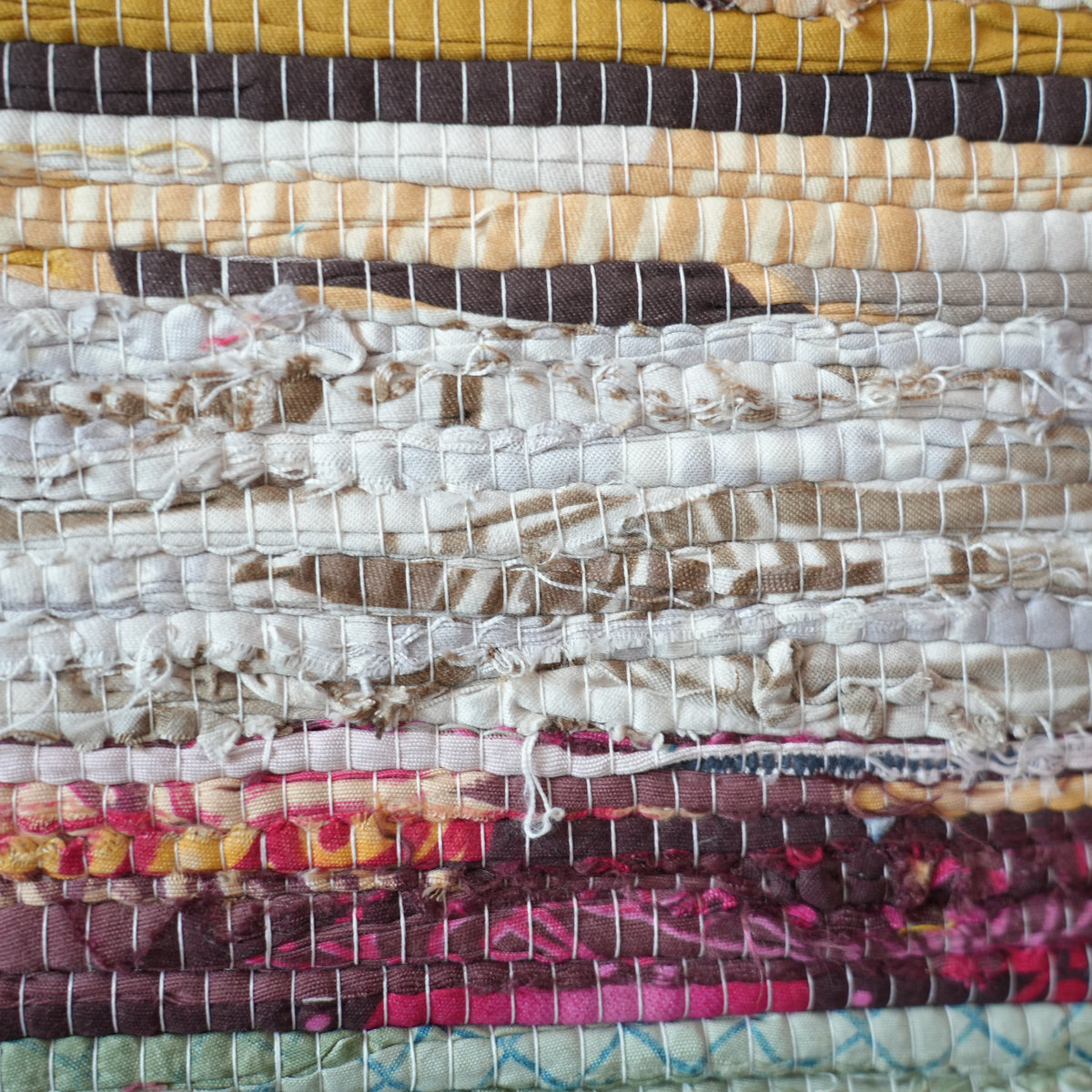 SCRAP FABRIC RUG C