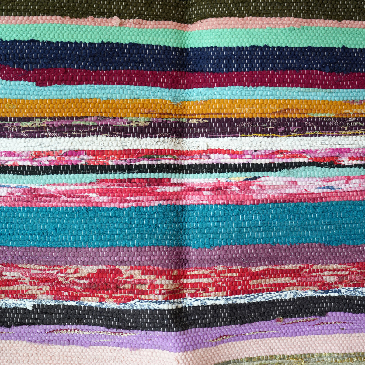 SCRAP FABRIC RUG D