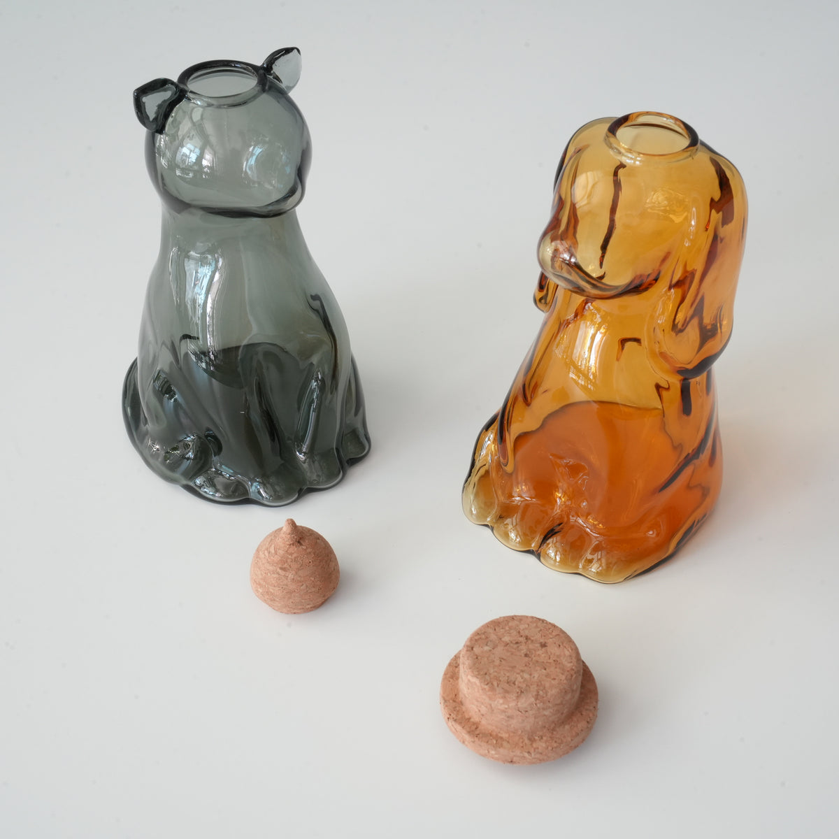 Animal Glass Flower Vase