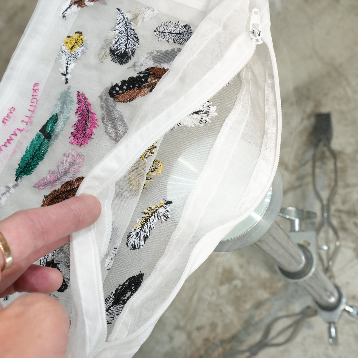 Feather Pouch