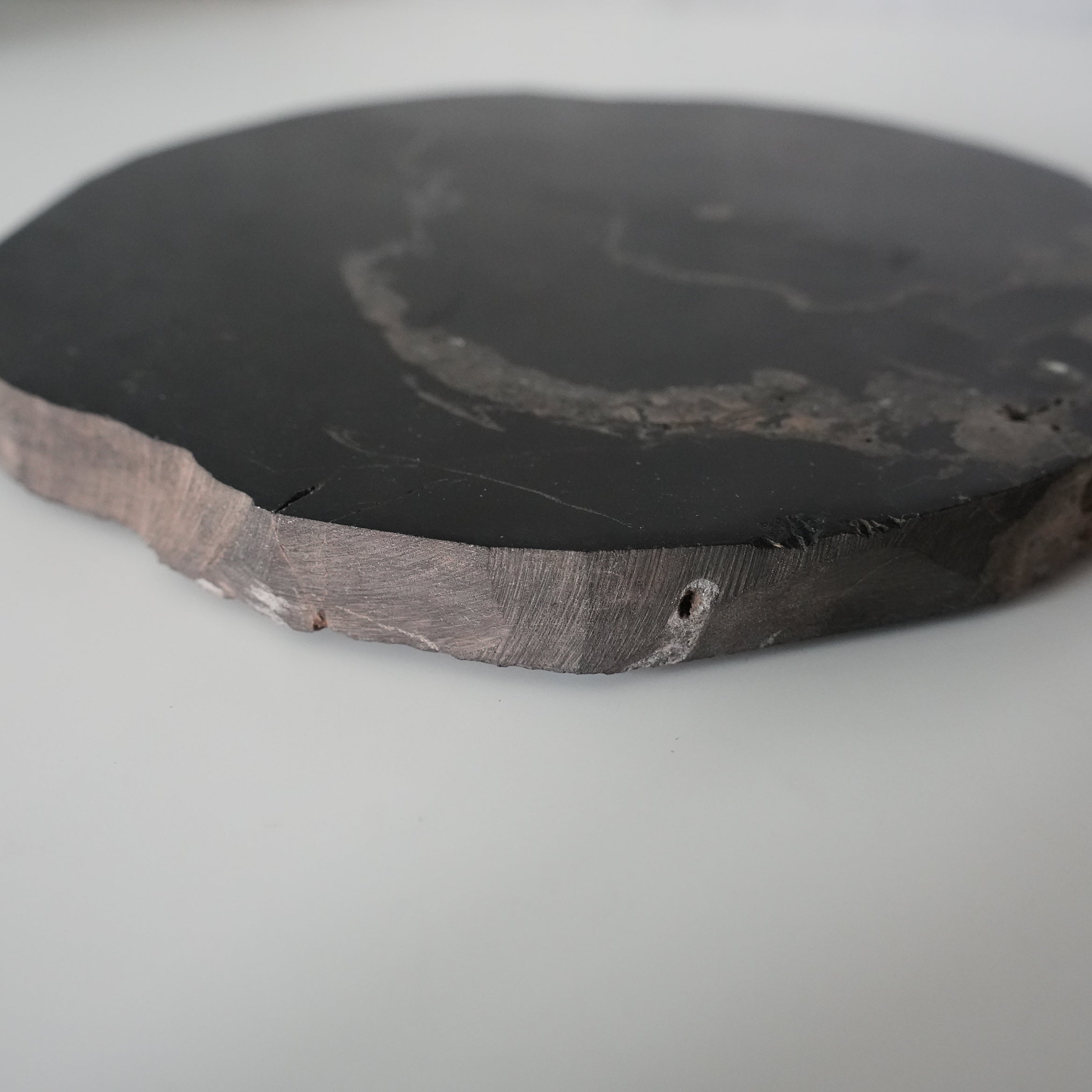 Wood Plate 20 Black B