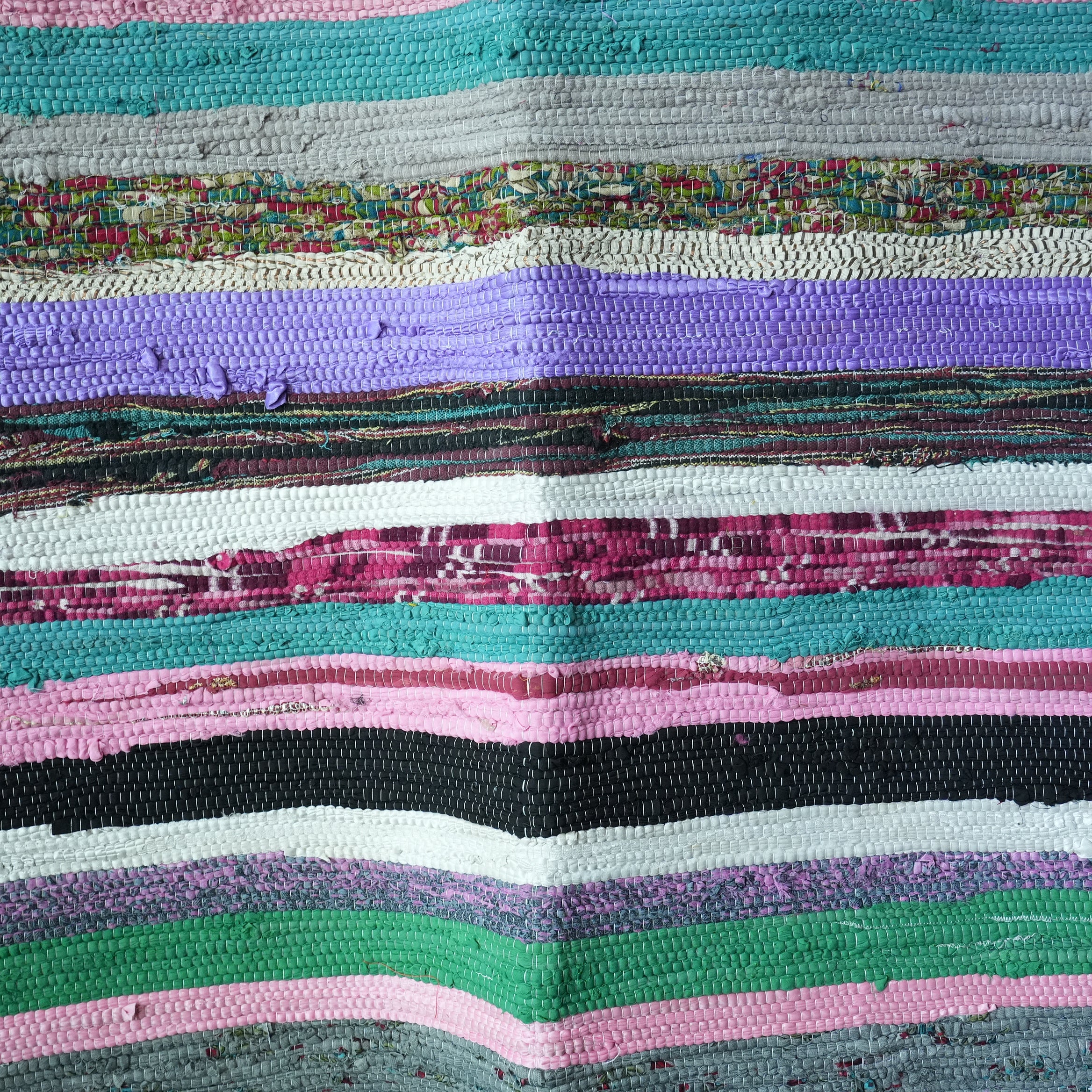 SCRAP FABRIC RUG C