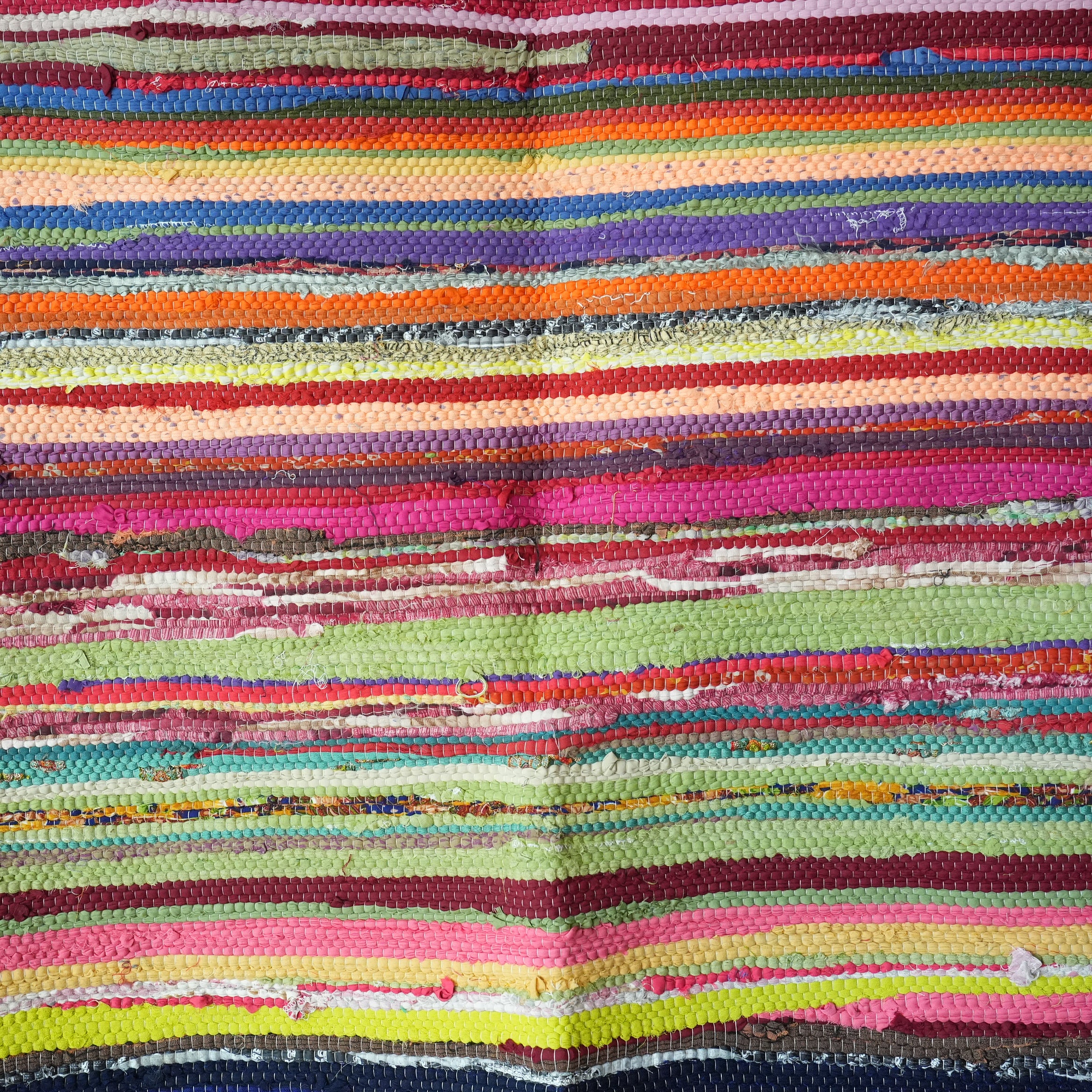 SCRAP FABRIC RUG D
