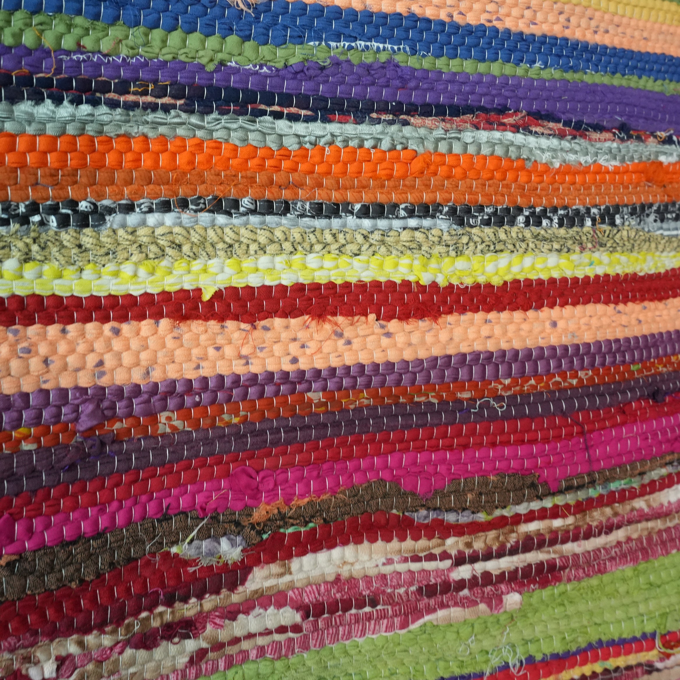 SCRAP FABRIC RUG D