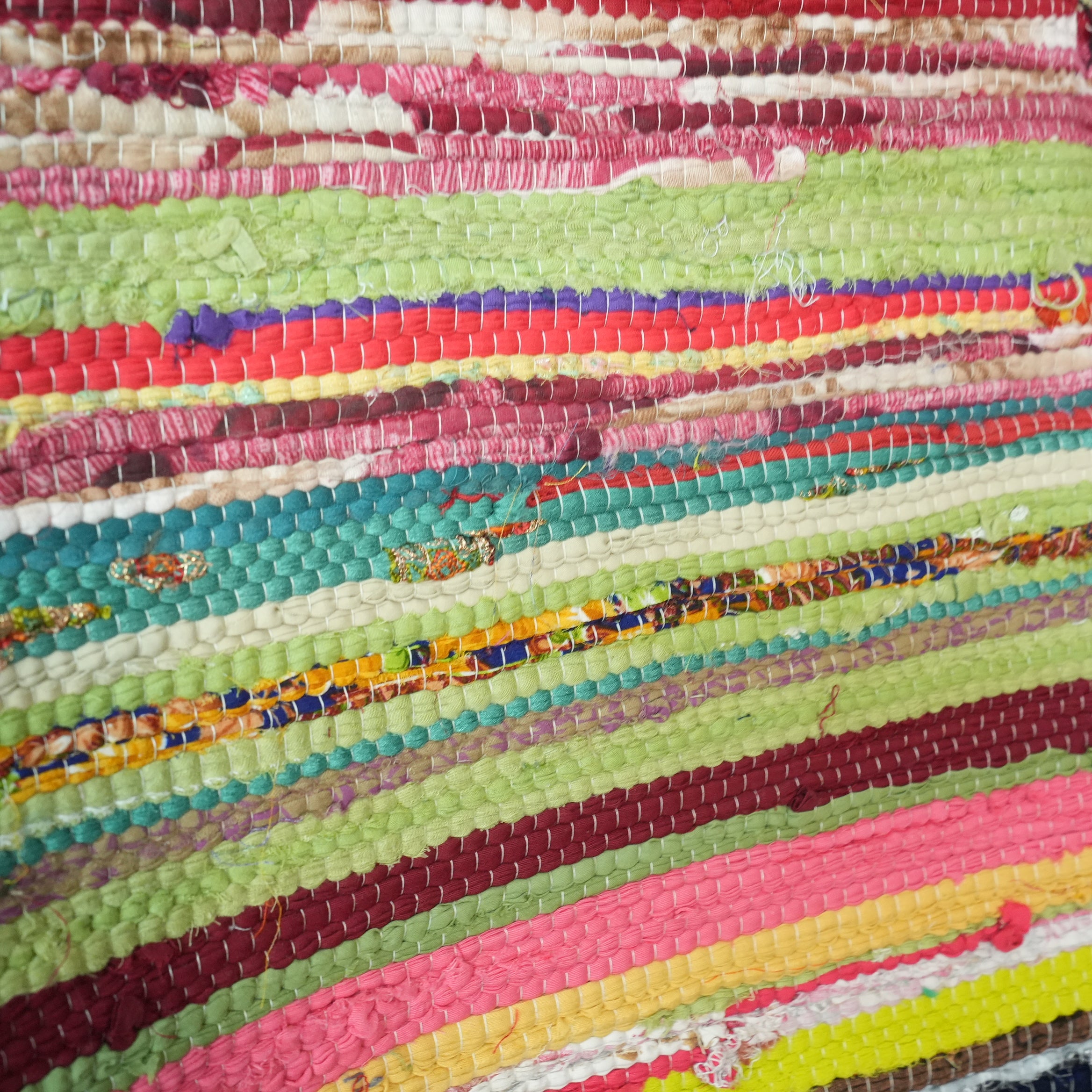 SCRAP FABRIC RUG D
