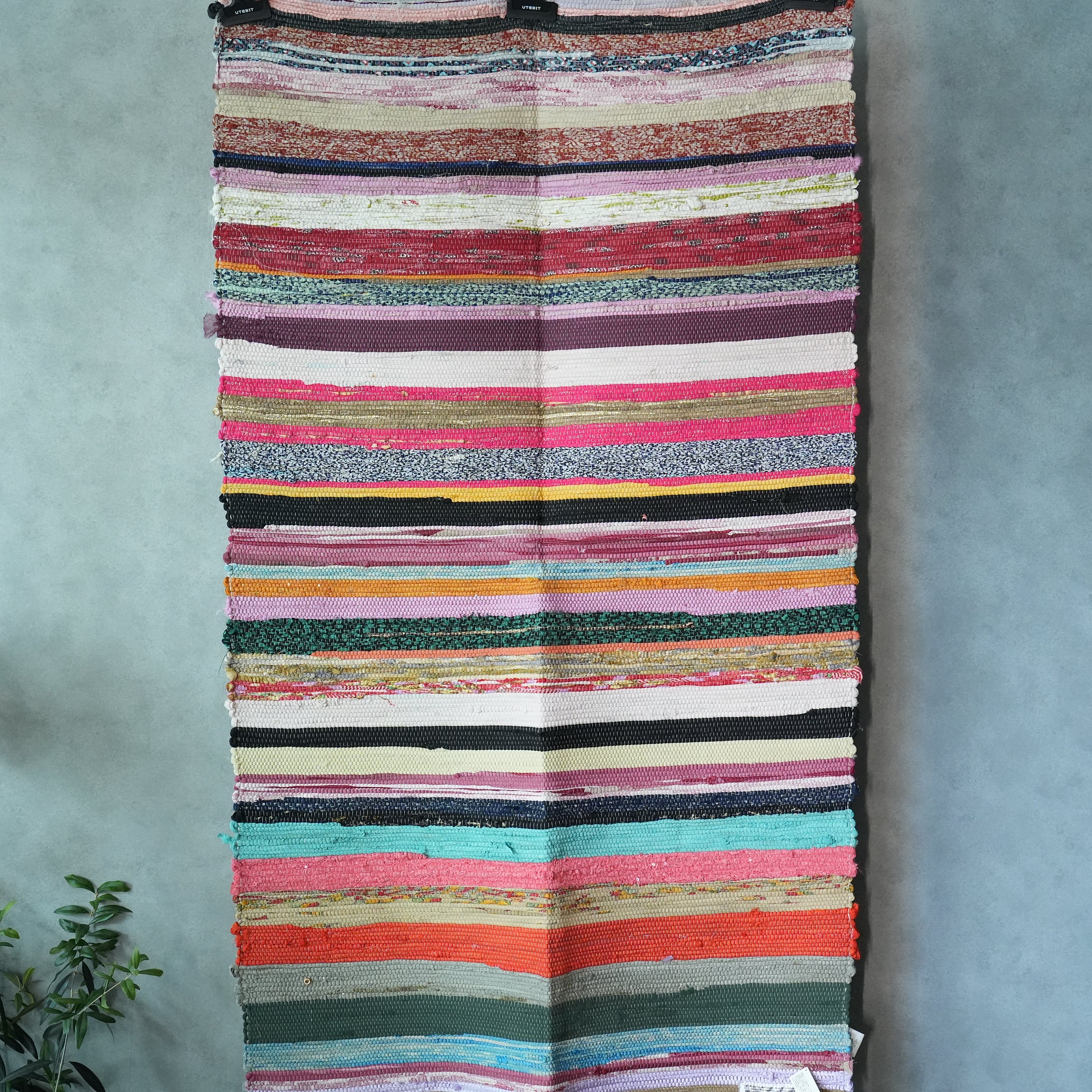 SCRAP FABRIC RUG E