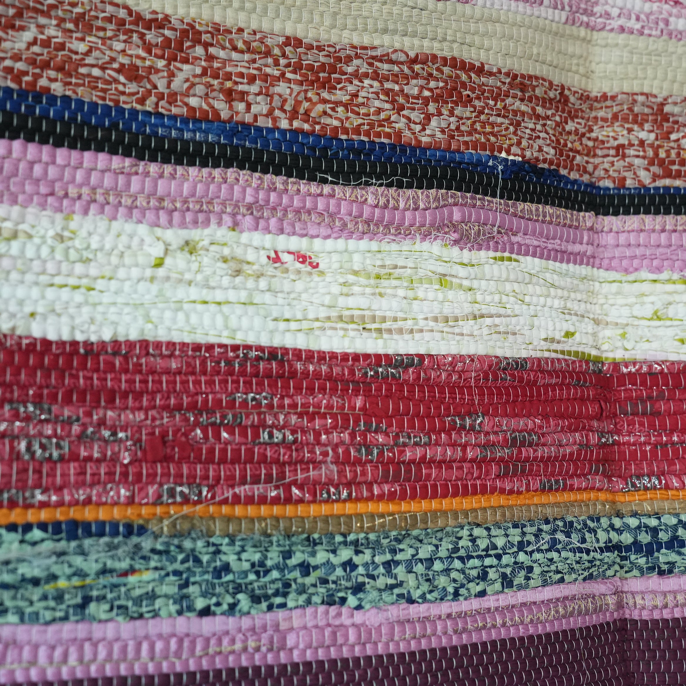 SCRAP FABRIC RUG E