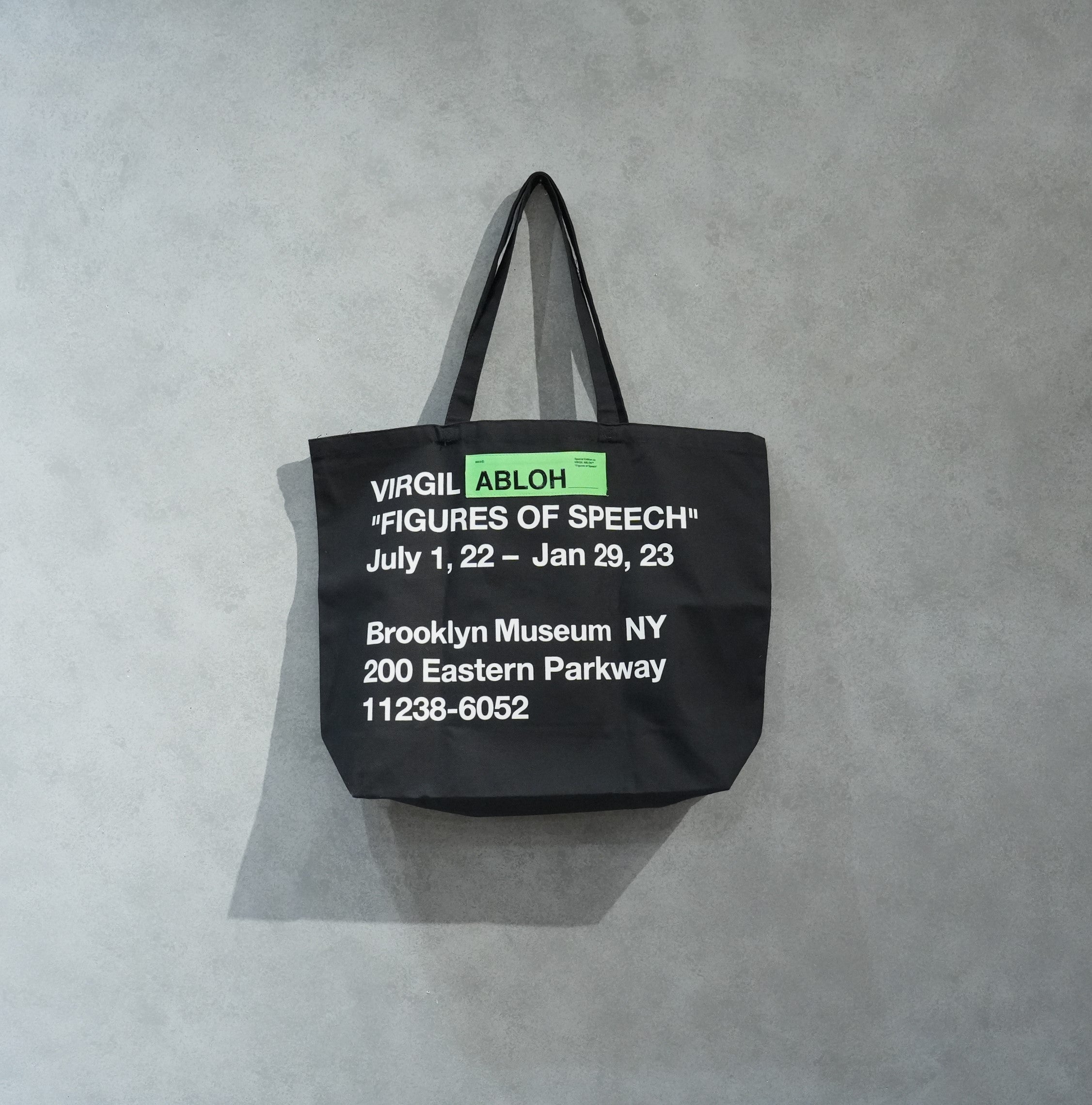 Brooklyn Museum Shop Virgil Abloh Tote Bag