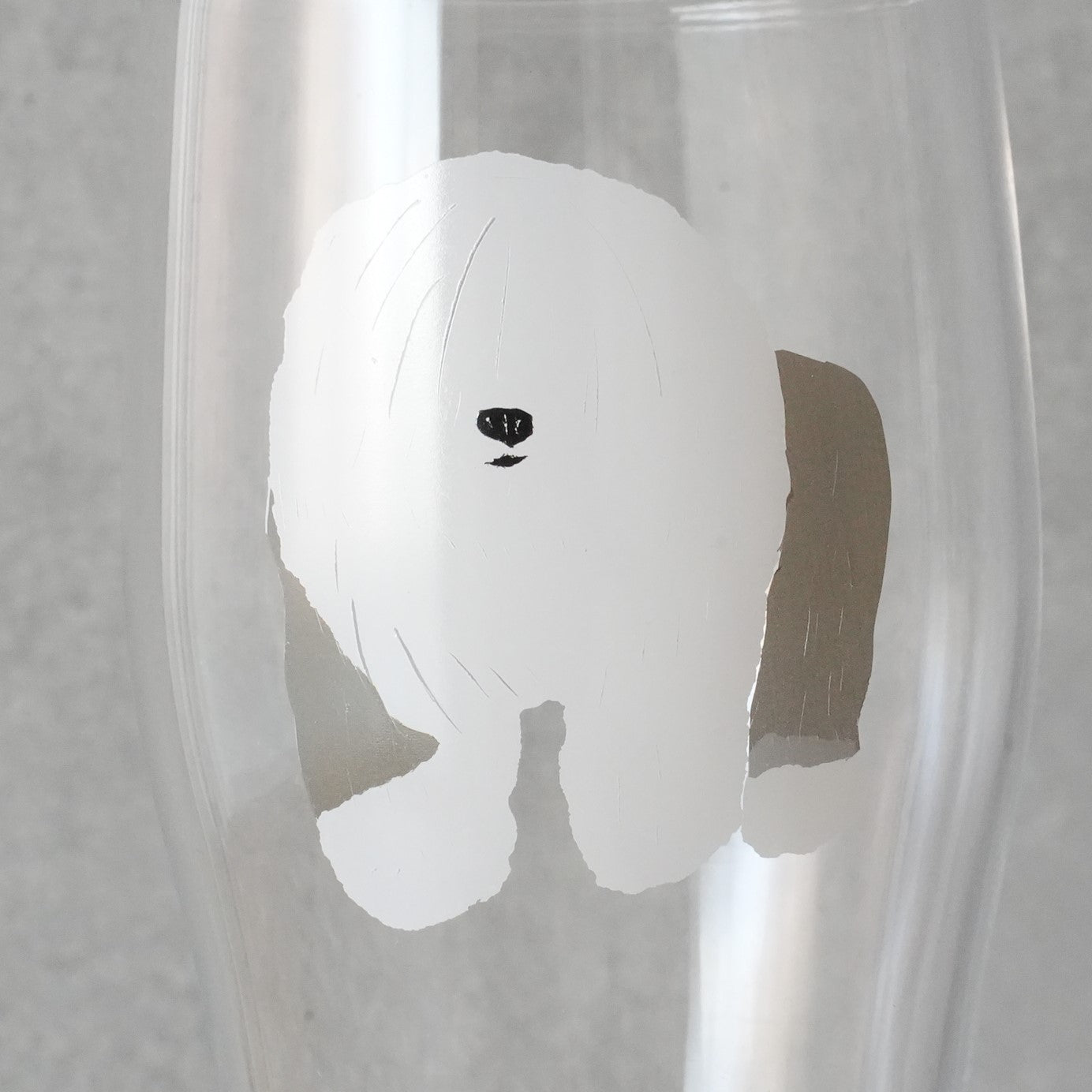 うそみたいなコップ　オールドイングリッシュシープドッグ