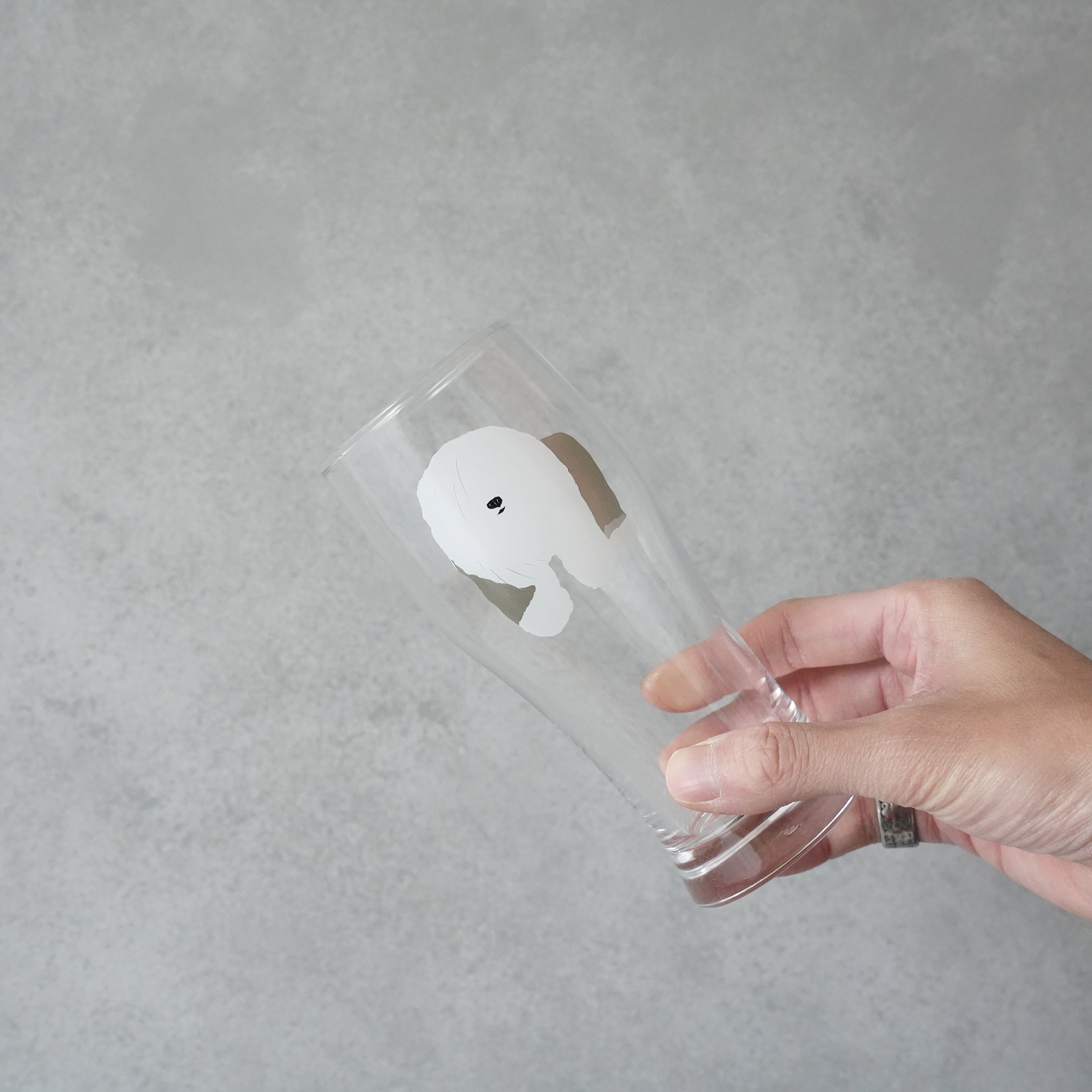 うそみたいなコップ　オールドイングリッシュシープドッグ