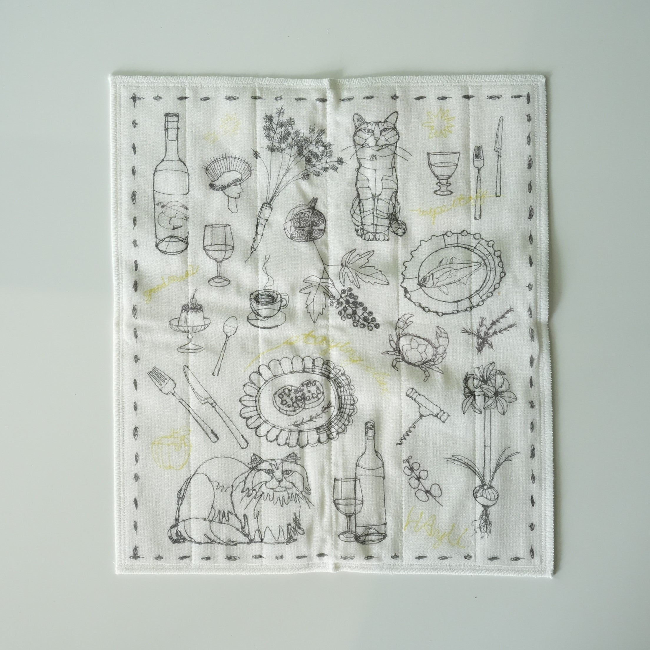 HAyU 蚊帳織りふきん