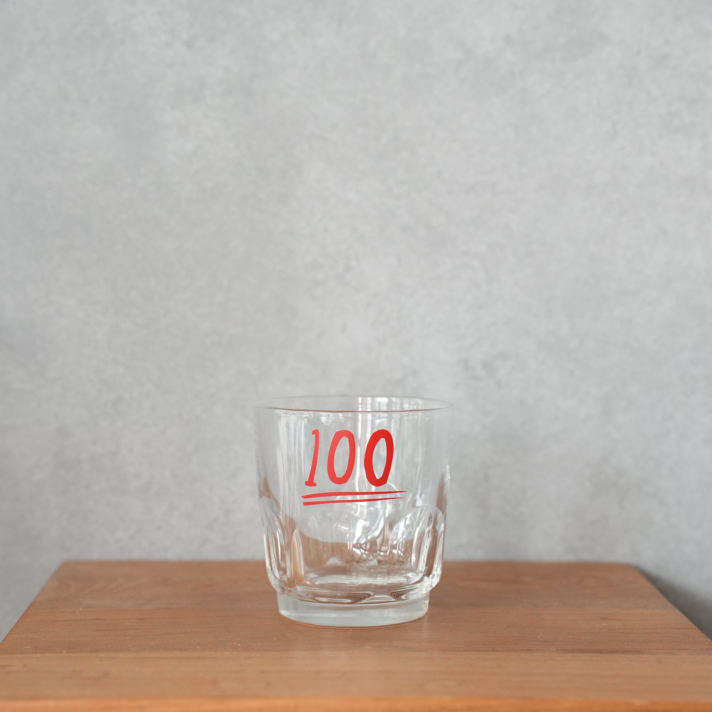 うそみたいなコップ　100点ミニグラス