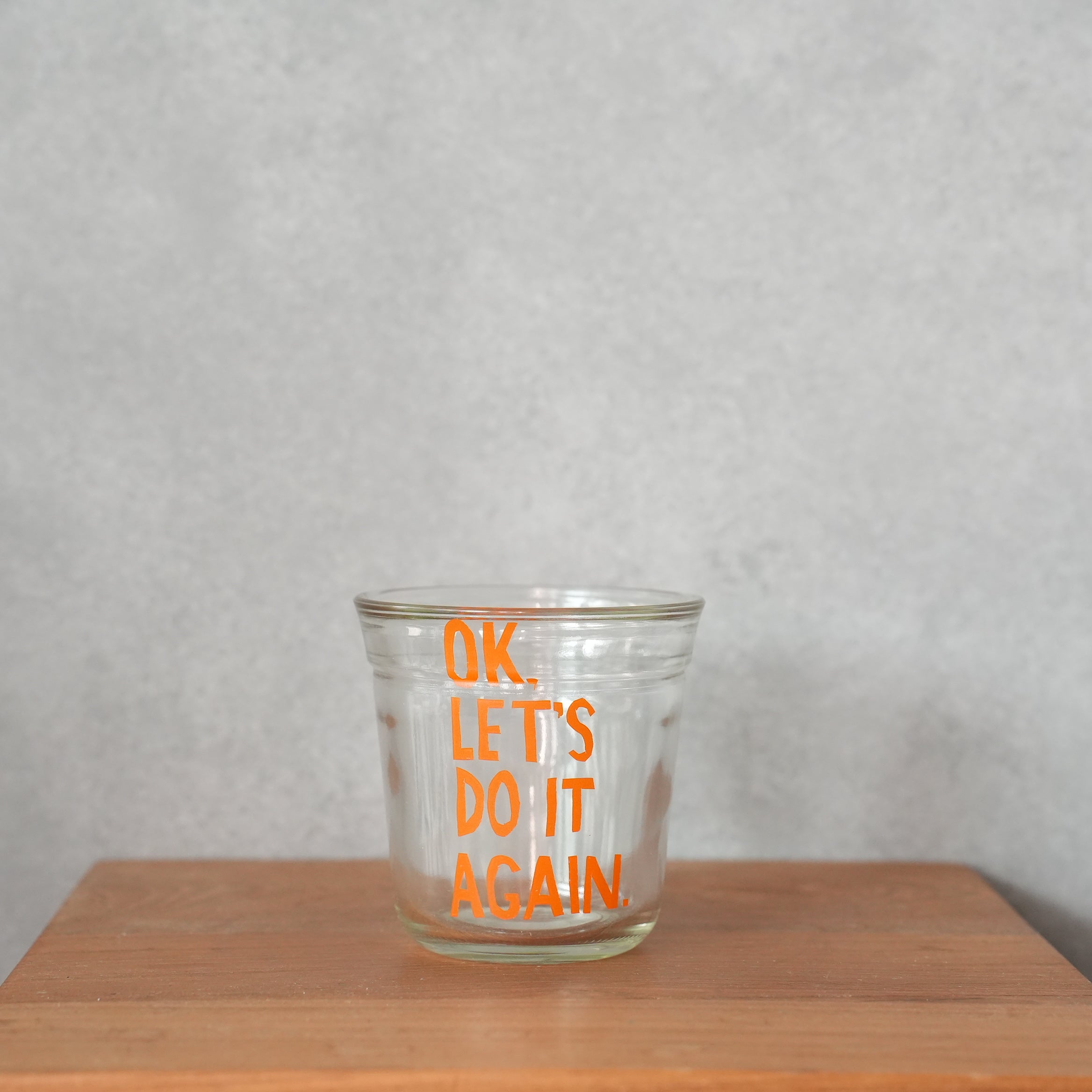 うそみたいなコップ　よし！もう一回！BINKOP