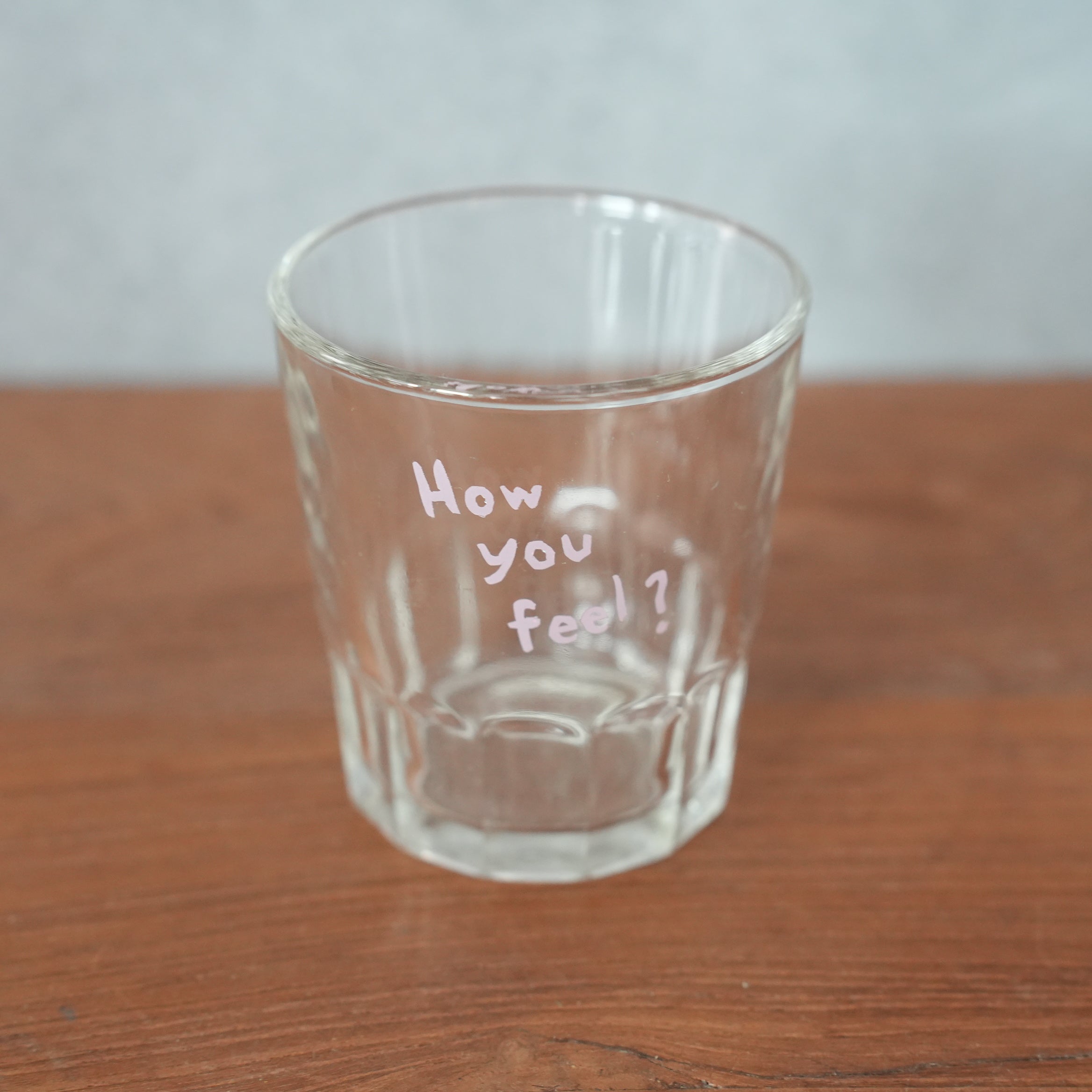 うそみたいなコップ　恋するミニグラス　How you feel?