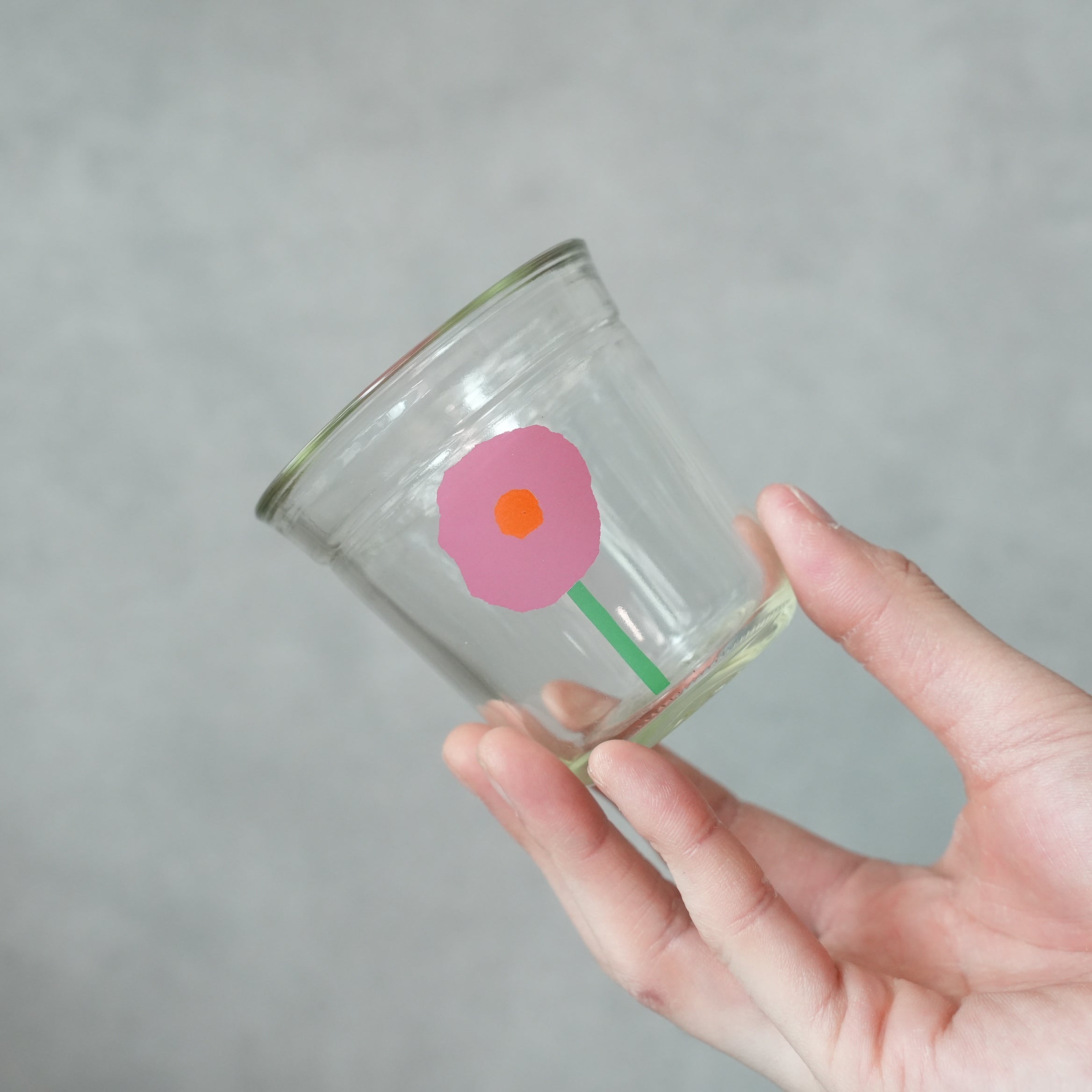 うそみたいなコップ　ガーベラBINKOP