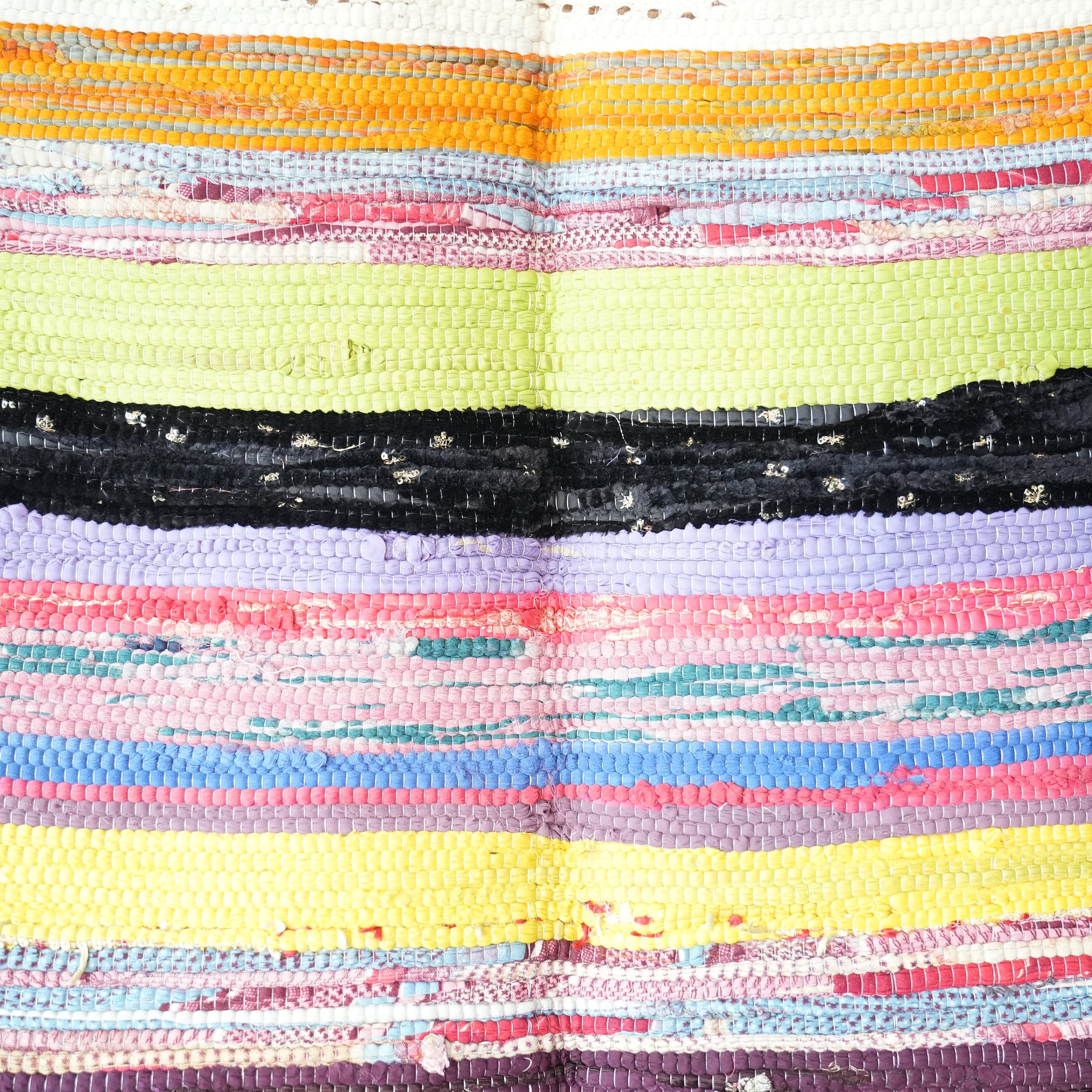 SCRAP FABRIC RUG B